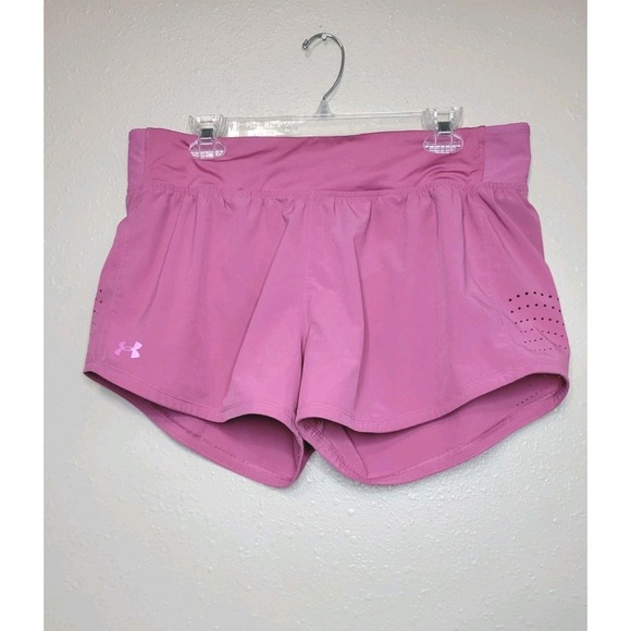 Under Armour Pants - Under Armour Women's Speedpocket Running Shorts With Undershorts Athletic XL